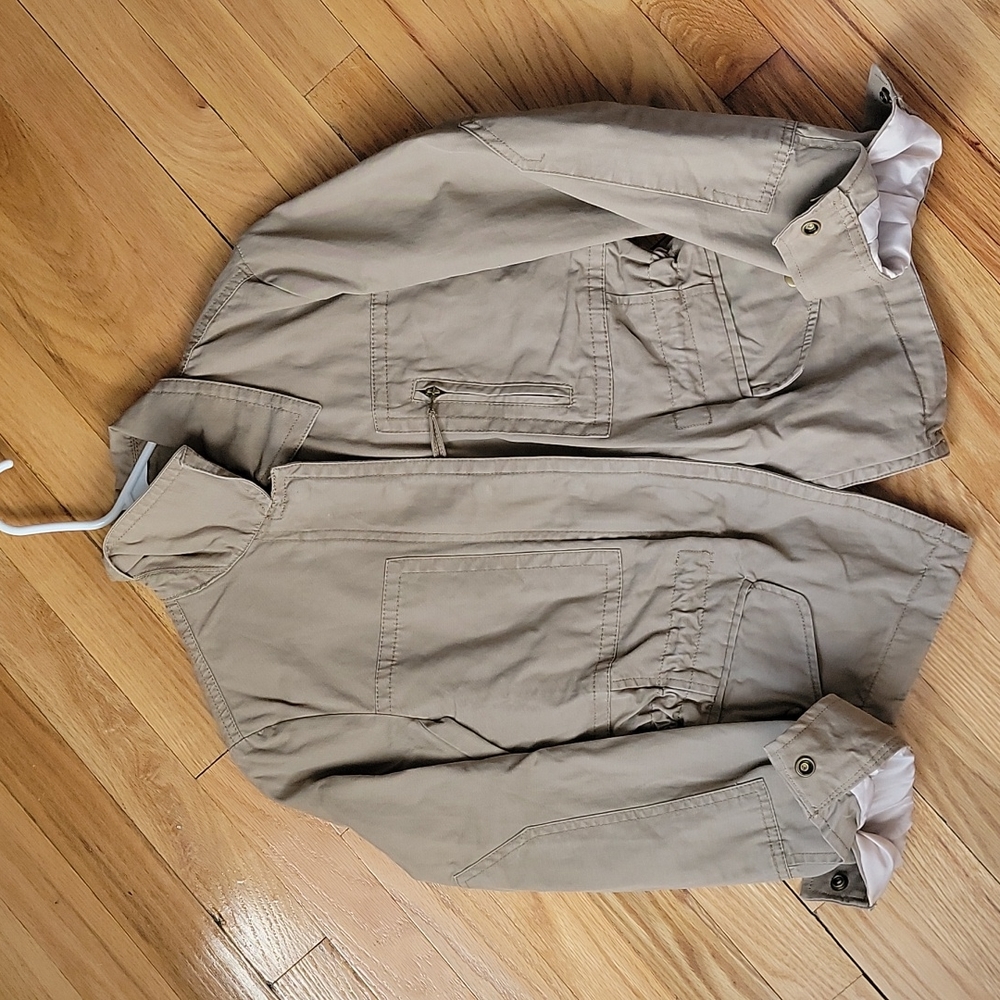 Gap tan utility ar.y jacket XS petite